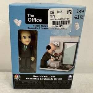 PhatMojo NBC The Office Kevin's Chili Set Buildable Set Single Figure New In Box